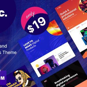 Jixic - Creative Portfolio & Agency WordPress Theme