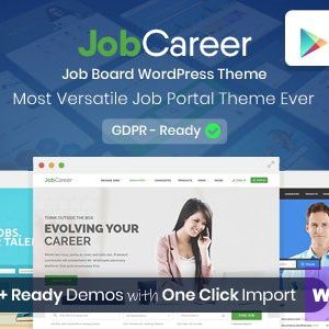 JobCareer - Job Board Responsive WordPress Theme