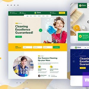 Klenar – Cleaning Services WordPress Theme + RTL