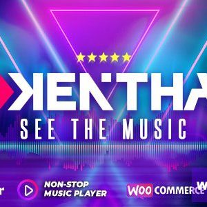 Kentha - Non-Stop Music WordPress Theme with Ajax