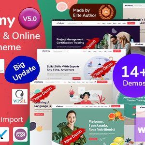 eCademy - Elementor LMS & Online Courses Theme