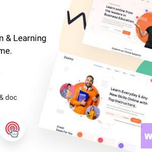Zoomy - LMS & Education WordPress Theme