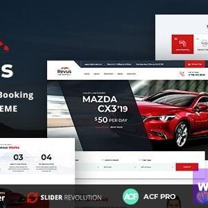 Revus - Automotive & Car Rental WordPress Theme