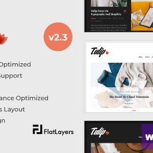 Tulip - Responsive WordPress Blog Theme