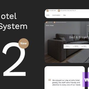 Soho Hotel - Responsive Hotel Booking WP Theme