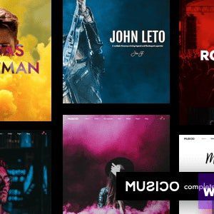 Musico - Music WordPress Theme