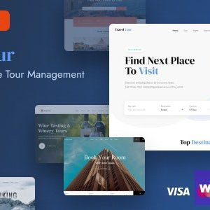 Travel Tour - Tour Booking, Travel Booking Theme