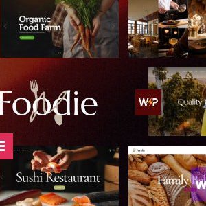 Foodie - Food & Wine Elementor Multiskin WordPress Theme