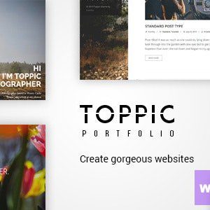 TopPic - Portfolio Photography Theme