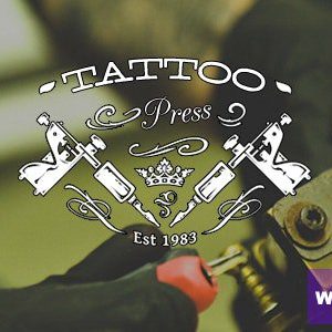 TattooPress - A Wordpress Theme for Ink Artists