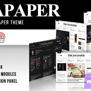 Javapaper - Classic Newspaper Theme