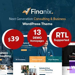 Finanix - Business WordPress Theme