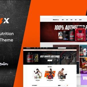 Nutritix - Supplement & Nutrition WooCommerce Theme