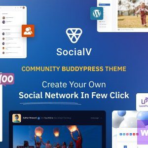 SocialV - Social Network and Community BuddyPress Theme
