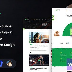 Suxnix - Health Supplement WordPress Theme