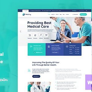 Medcity - Health & Medical WordPress Theme