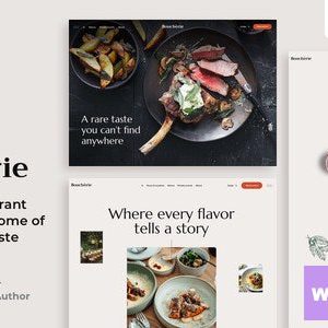 Boucherie - Steakhouse Restaurant and Café WordPress Theme