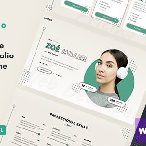 Luique - Personal Portfolio WordPress Theme