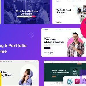 Harry - Creative Agency & Portfolio WordPress Theme + RT