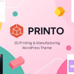 Printo - 3D Printing & Manufacturing WordPress Theme