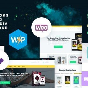 Lorem Ipsum - Books & Media Store WordPress Theme