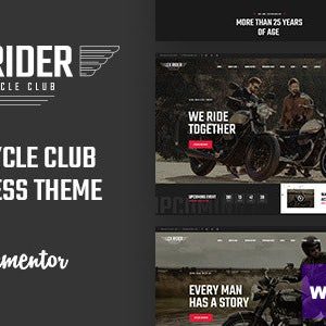 LexRider - Motorcycle Club WordPress Theme