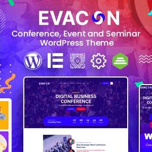 Evacon - Event & Conference WordPress Theme