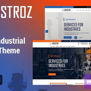 Industroz - Factory & Industrial WordPress Theme