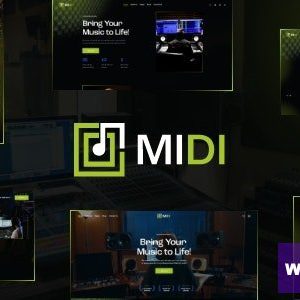 Midi - Sound & Music Production WordPress Theme