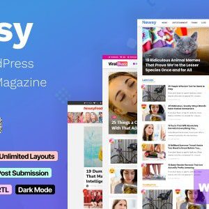 Newsy - Viral News & Magazine WordPress Theme