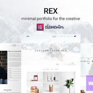 Rex - Minimal WordPress Portfolio Theme