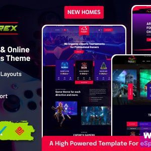Playrex - eSports & Gaming Clan News WordPress Theme