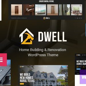 Dwell - Home Building & Renovation WordPress Theme