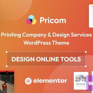 Pricom - Printing Company & Design Services WordPress theme