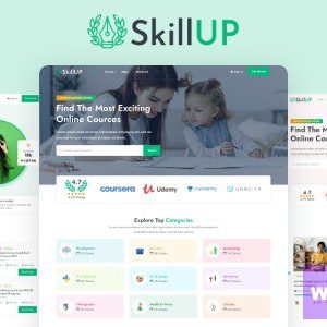SkillUp - Online Education WordPress Theme