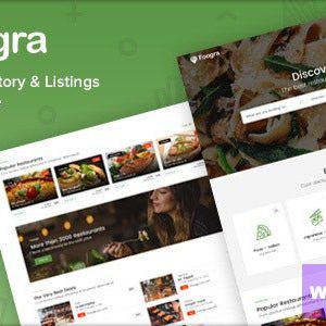 Foogra - Restaurants Directory & Listings WordPress Theme
