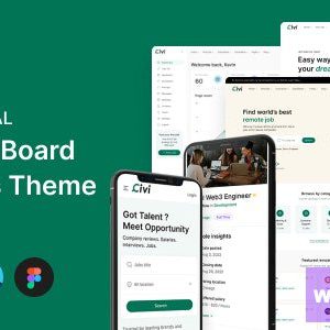 Civi - Job Board WordPress Theme