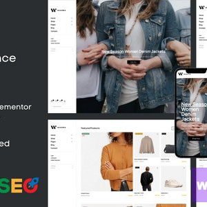 Wooma - Fashion Store Ecommerce Elementor Theme