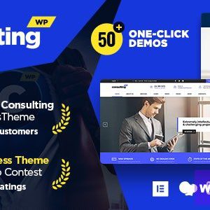 Consulting - Business, Finance WordPress Theme
