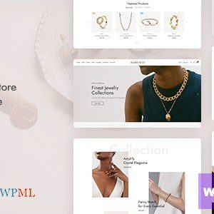 Alukas - Modern Jewelry Store WordPress Theme