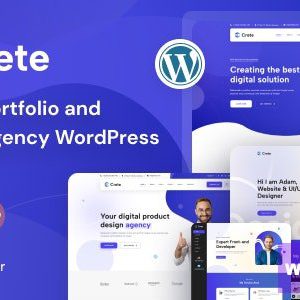 Crete - Personal Portfolio and Creative Agency WordPress Theme