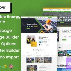 Solarglow - Solar & Renewable Energy WordPress Theme