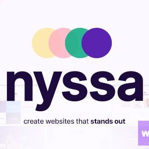 Nyssa - One & Multi Page Multipurpose WordPress theme