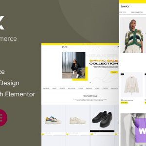 Javax - Elementor WooCommerce Theme
