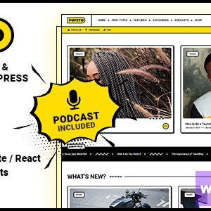 Popito - Blog & Magazine WordPress Theme