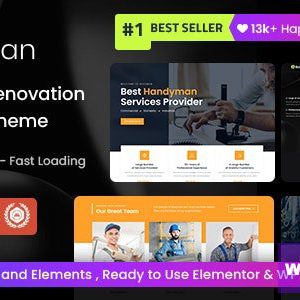 Boldman - Handyman Renovation Services WordPress Theme + RTL