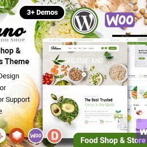 Foodano - Natural Food Shop WordPress Theme