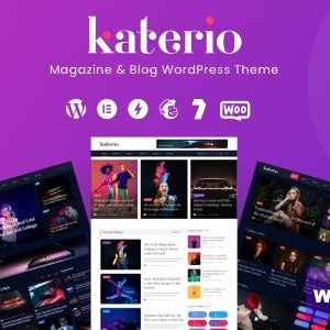 Katerio - Magazine & Blog WordPress Theme