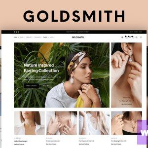 GoldSmith - Jewelry Store WooCommerce Elementor Theme