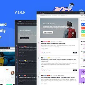 Himer - Social Questions and Answers WordPress Theme